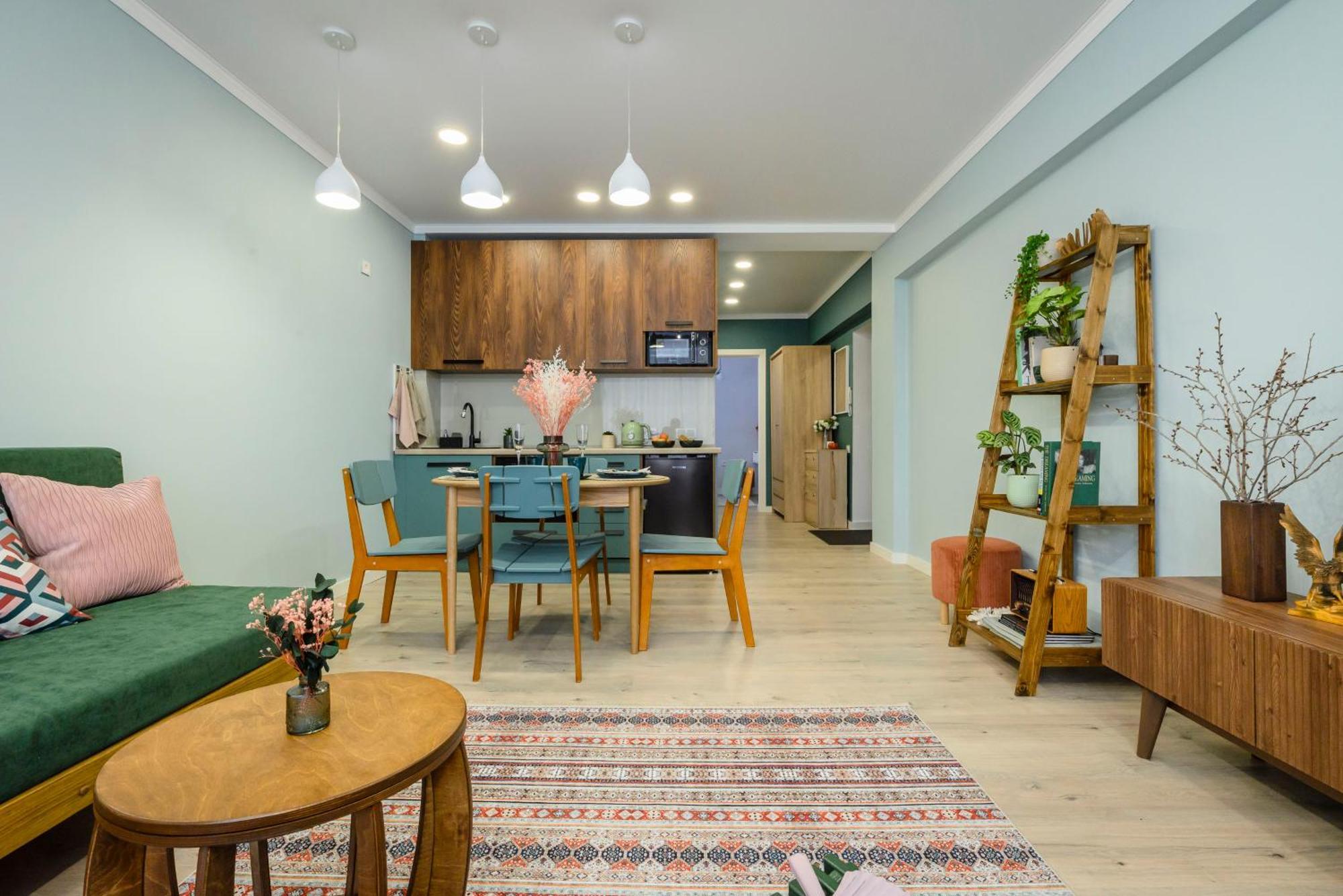Mid-Century Charm Apartments В Центре Алматы Exterior foto
